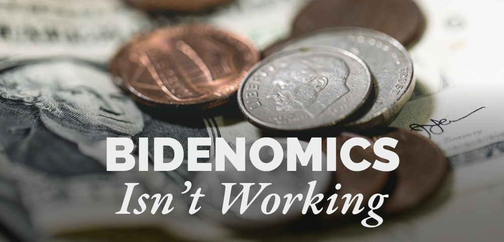 Headline: Bidenomics Isn’t Working