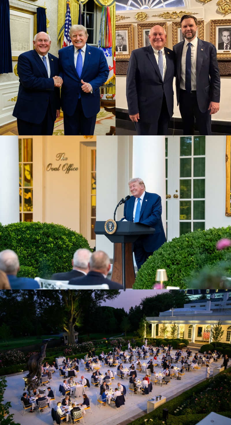 Dinner with President Trump