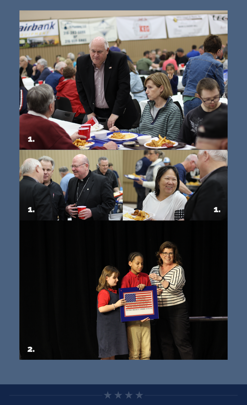 Photos of Rep. Estes with Kansans.