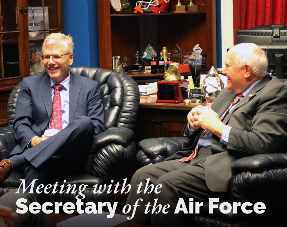 Meeting with the Secretary of the Air Force