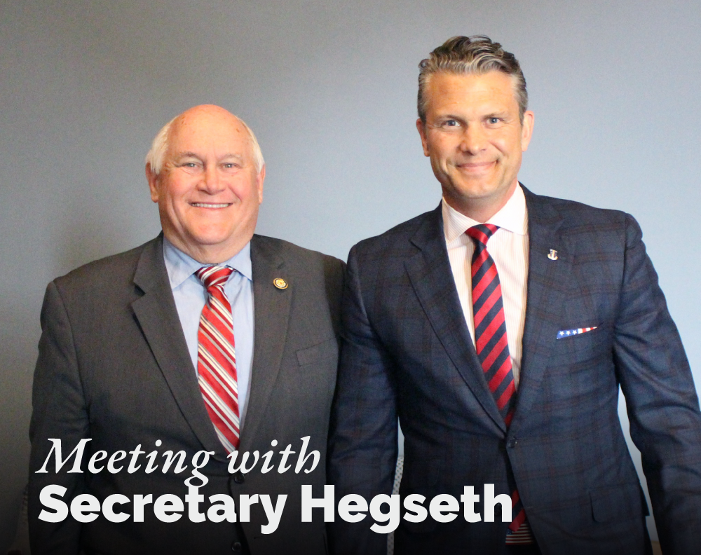 Meeting with Secretary Hegseth