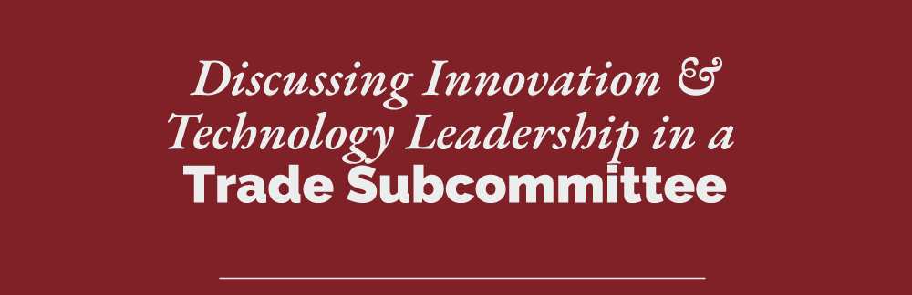 Trade Subcommittee 1.20