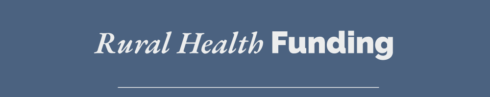 Rural Health Funding